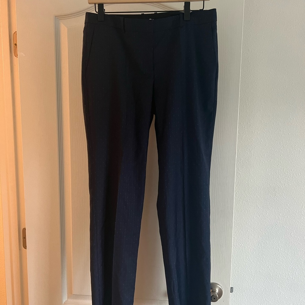 Hugo Boss Printed Wool Blend Dress Pant SZ 4